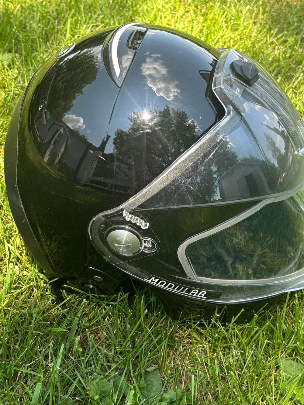 BRP Modular Motorcycle Helmet Gloss Black FULLFACE 05-2007